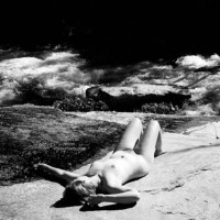Black And White - Black And White, Full Nude, Beach Voyeur
