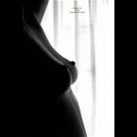 Only Breast Shot - Black And White, Close Up, Erect Nipples, Small Breasts, Small Tits