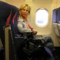 Wife Flashing Tits In Airplane - Erect Nipples, Flashing Tits, Flashing, Hard Nipple, Hot Wife