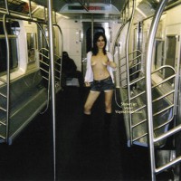 Topless In Public Transportation