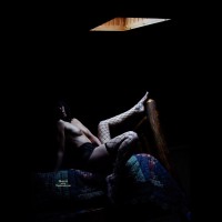 Artistic Slutty Impression - Black Hair, Brunette Hair, Dark Hair, Naked Girl, Nude Amateur