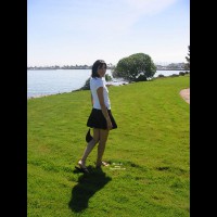 Pic #1 Nude Wife on heels:&nbsp;Sunny Day Stroll