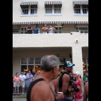 Pic #1 Street Voyeur:&nbsp;Balcony Flash Girl