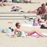 Pic #8 Beach Voyeur:&nbsp;Topless Girls At Bournemouth Uk