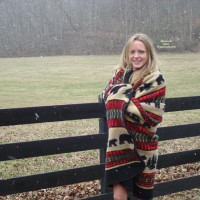 Pic #6 Nude Amateur on heels:&nbsp;*SP Playin In The Snow!