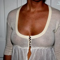 Pic #7 Wife dressed sexy:&nbsp;New See Through Braless Tops!