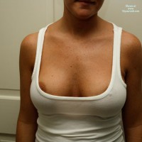 Pic #8 Wife dressed sexy:&nbsp;New See Through Braless Tops!