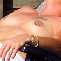 Pic #6 Topless Wife Pierced Boobs