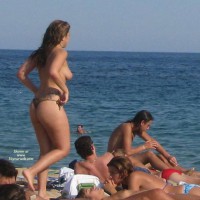 Pic #3 Beach Voyeur:&nbsp;What A Thong!