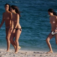 Pic #8 Beach Voyeur:&nbsp;Tres Sirenitas En Cádiz