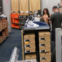 Pic #3 Nude Me:&nbsp;Flashing In A Sporting Good Store Part One