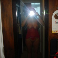 Pic #4 Nude Wife Anne - In Lacy Red