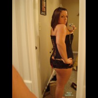 Pic #2 Amateur in Lingerie Taking Pics For Me