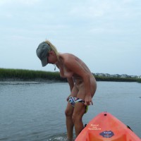 Pic #4 Nude Wife:&nbsp;Sunset's Kayak Trip