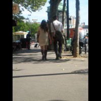 Pic #3 Street Voyeur:&nbsp;See Through Skirt In Paris