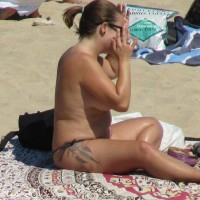 Pic #3 Beach Voyeur:&nbsp;Beach Voyeur: Big Women, Topless And Nude