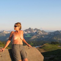 Pic #4 Topless Me:&nbsp;Hiking Mt Rainer
