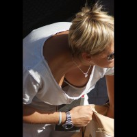 Pic #5 Street Voyeur:&nbsp;Blonde Au Bar