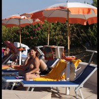 Pic #3 Beach Voyeur:&nbsp;Around The Pool In Sicilia
