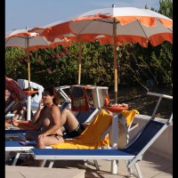 Pic #4 Beach Voyeur:&nbsp;Around The Pool In Sicilia