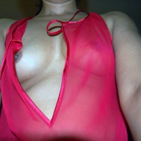 Pic #4 Amateur in Nightwear Red Mist
