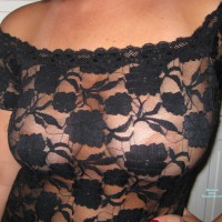 Pic #2 Topless Friend Dezzy In Lace