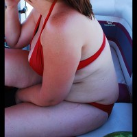 Pic #3 Topless Amateur Chubby Slut