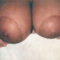 Pic #6 Topless Wife Big Brown Areolas