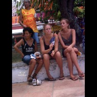 Pic #4  upskirt:&nbsp;Brasil: Blonde Tourist In The Olinda City, Pernambuco State