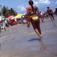Pic #2 Beach Voyeur:&nbsp;Brasil: Couple In Porto Beach