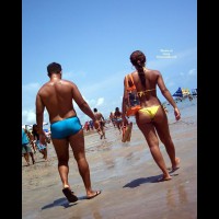 Pic #3 Beach Voyeur:&nbsp;Brasil: Couple In Porto Beach