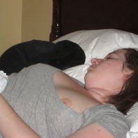 Pic #3 Topless Wife Nipple Slip
