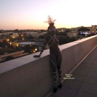 Pic #6 Nude Wife on heels:&nbsp;Bondage In Cap D'agde