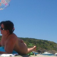 Pic #1Beach Voyeur:&nbsp;Big Mature Nude Woman