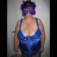 Pic #2 Topless Wife Lady In Blue