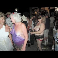 Pic #2 Topless Girlfriend:&nbsp;Fantasy Fest 2010 Exposure