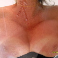 Pic #10 Topless Wife Corset Boobs
