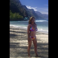 Pic #2 Nude Wife Bikini, Hat, And Naked