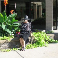 Pic #7 Pantieless Wife:&nbsp;Mature Beauty Out To Dinner