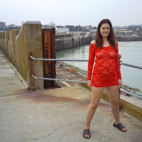 Pic #5 Nude Amateur:&nbsp;Little Red Dress