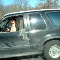 Pic #6 Topless Amateur:&nbsp;On The Road