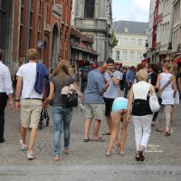 Pic #1 Wife dressed sexy:&nbsp;Public 3