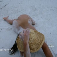 Pic #6 Sexy Wife On The Beach