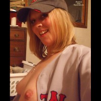 Pic #2 Wife Getting Excited For Baseball