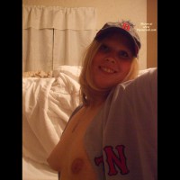 Pic #3 Wife Getting Excited For Baseball