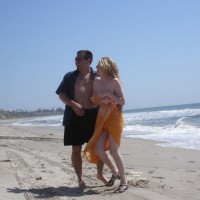 Pic #6 Couple On Public Beach
