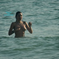 Pic #3 Gorgeous Lady Going For Swim