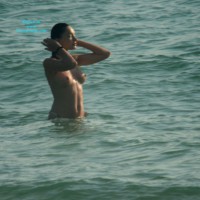 Pic #7 Gorgeous Lady Going For Swim