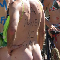 Pic #7 Cape Town Naked Bike Ride 12 March 2011