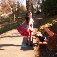 Pic #9 Undressing In The Park